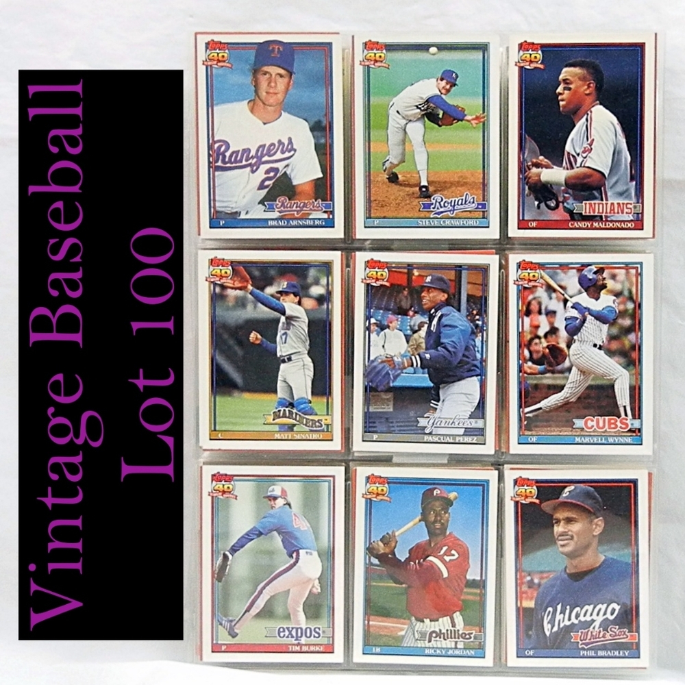Large Baseball Card Collection